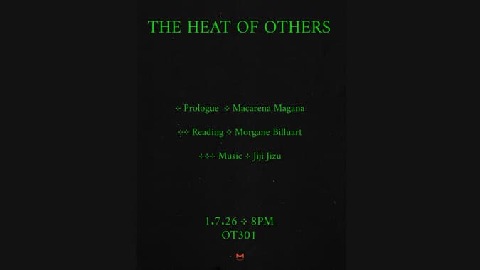 The Heat of Others - Book launch