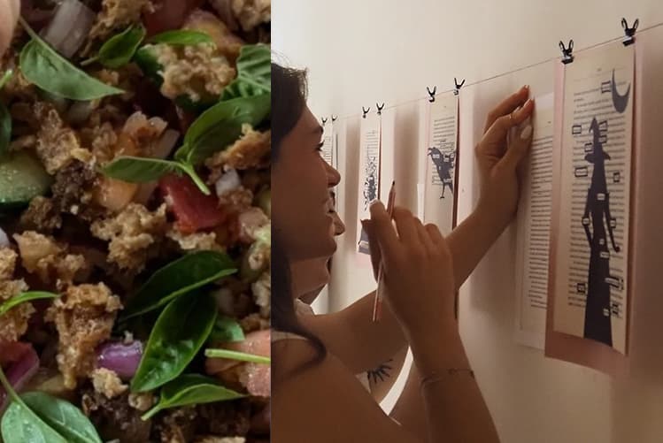 Blackout Poetry Dinner - A journey of roots and revision