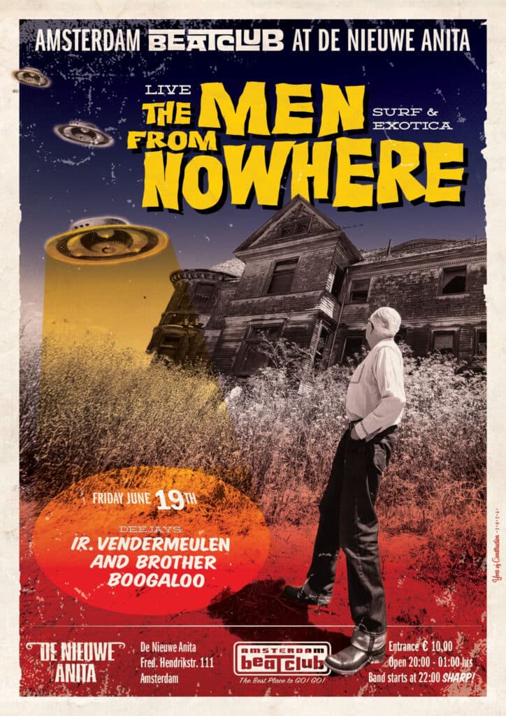 AMSTERDAM BEATCLUB THE MEN FROM NOWHERE