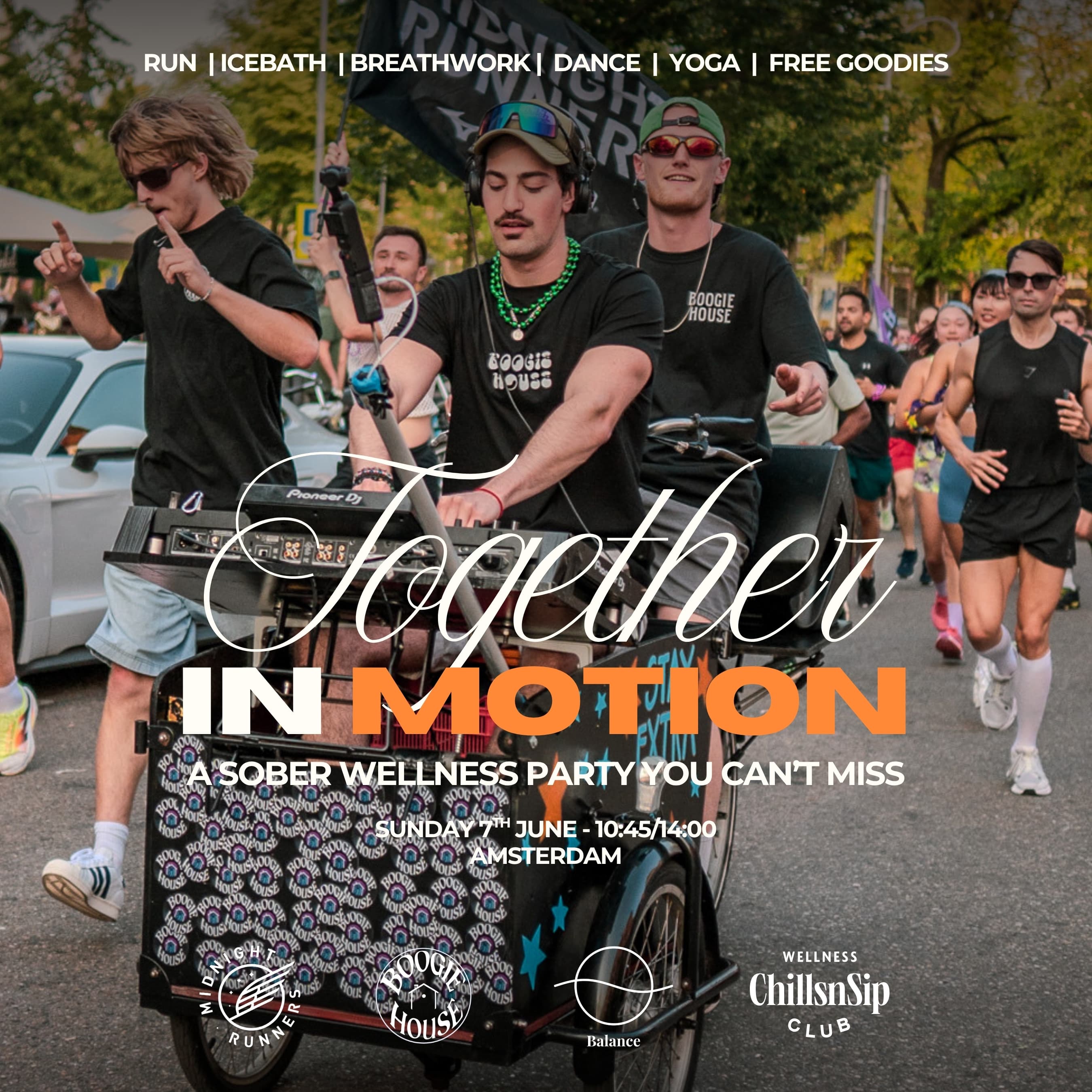 Together In motion - Sober Party