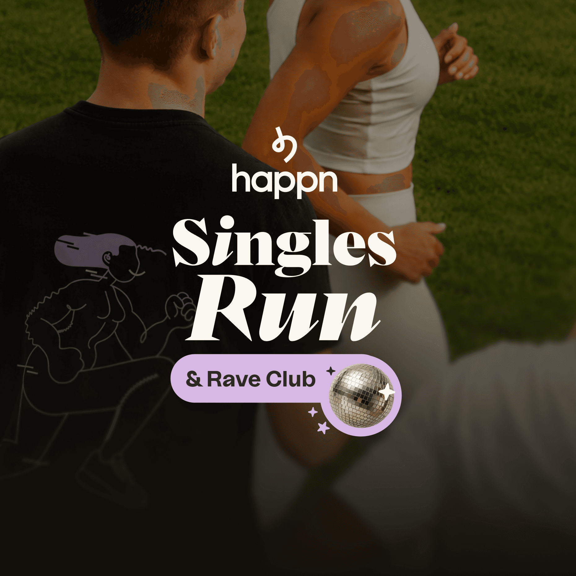happn Singles Run & Rave Club