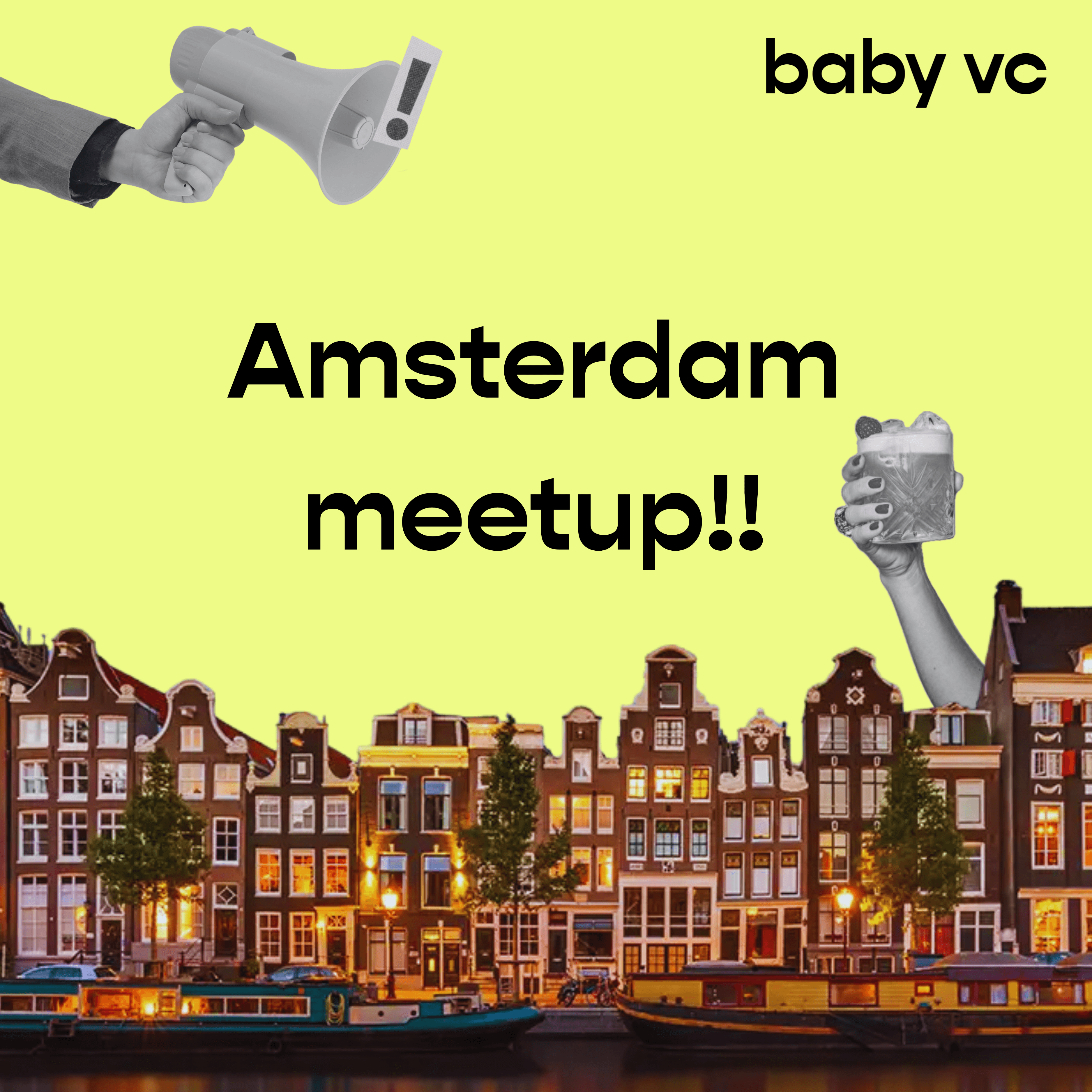 baby vc x Amsterdam