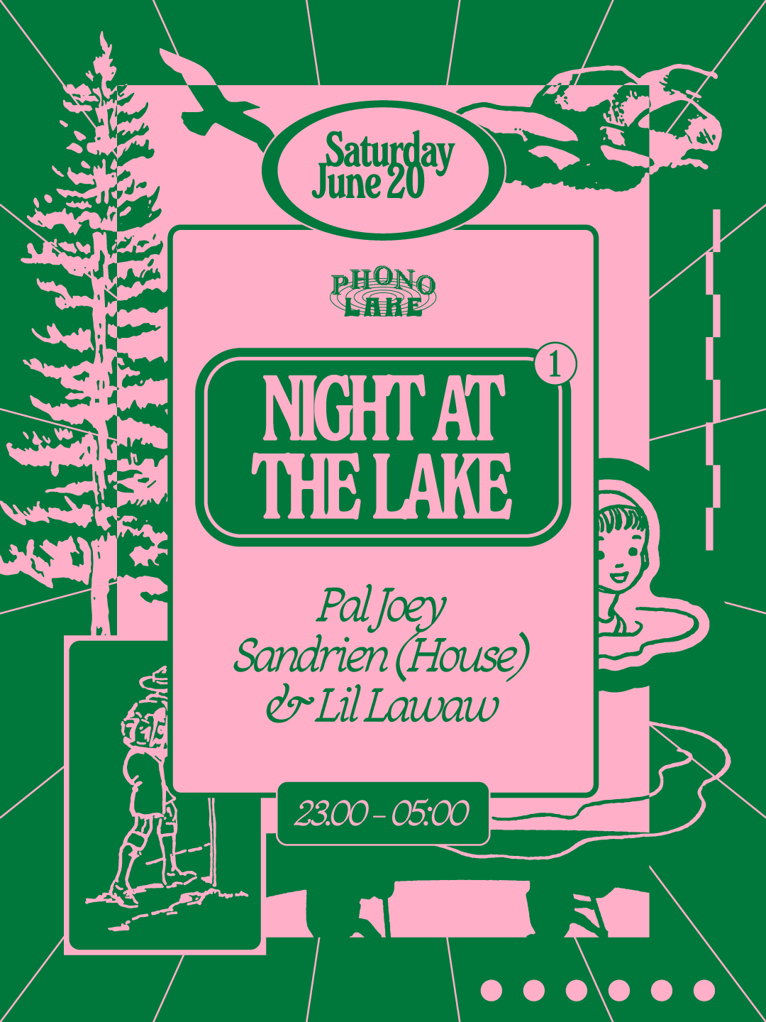 Phono Lake's First Night At The Lake