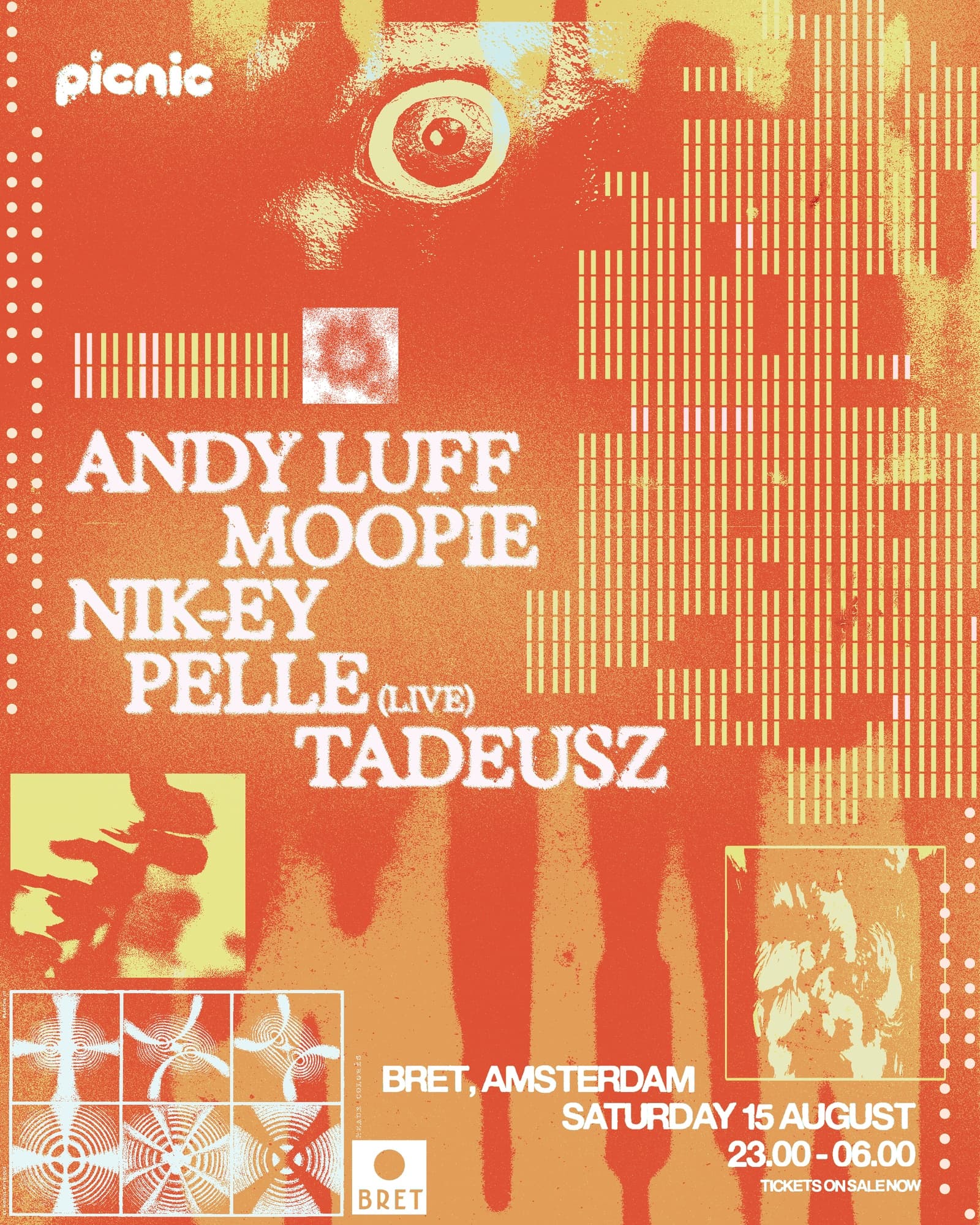 Picnic with Andy Luff, Moopie, nik-ey, Pelle (live) & Tadeusz