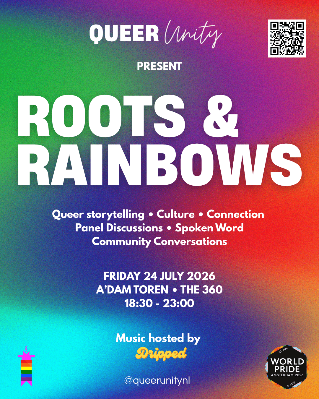 ROOTS & RAINBOWS INBLVCKWETRUST ALICIA DE LIMA