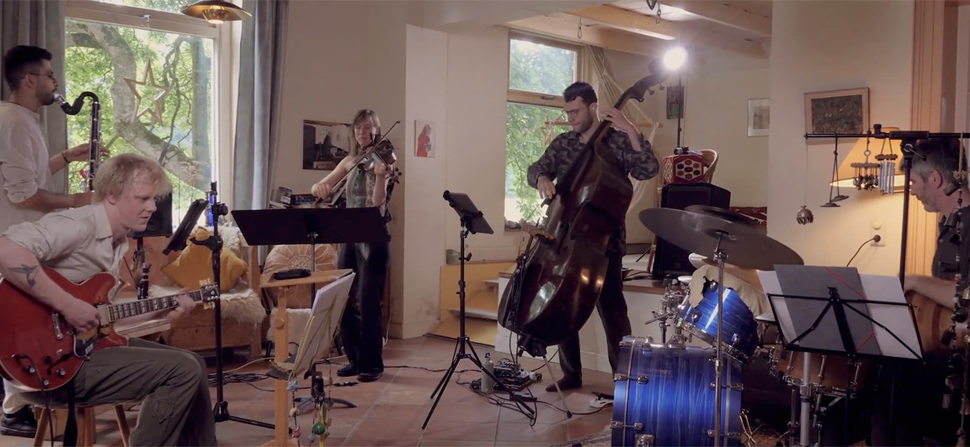 ON THE ROOF: ALMAGHOOT QUINTET 'LEVANTINE HUES'