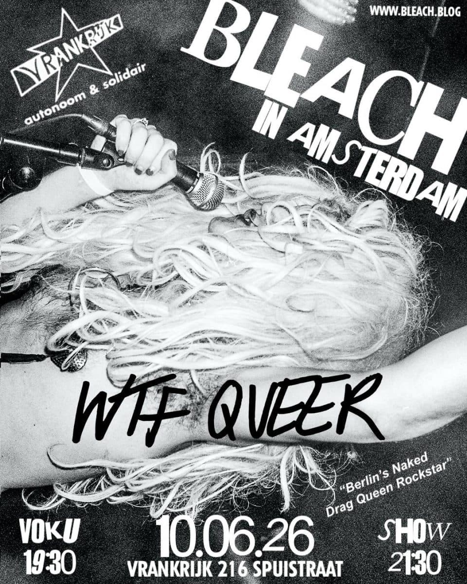WTF Queer Wednesday Presents BLEACH(berlin's naked drag queen rockstar)