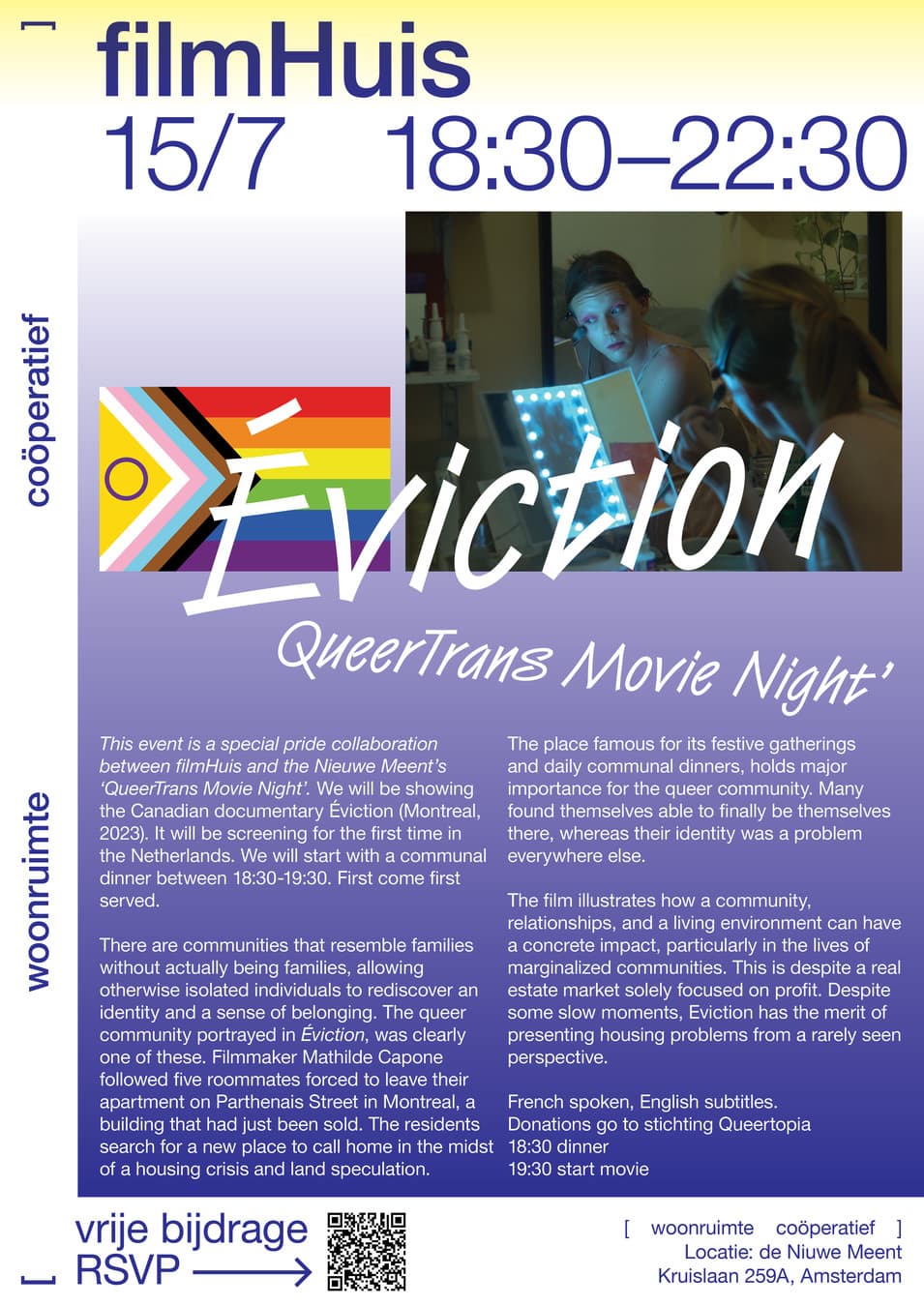 filmHuis: Éviction