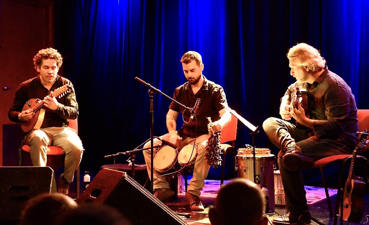 Contemporary instrumental music from Brazil by Santos Latif González Trio
