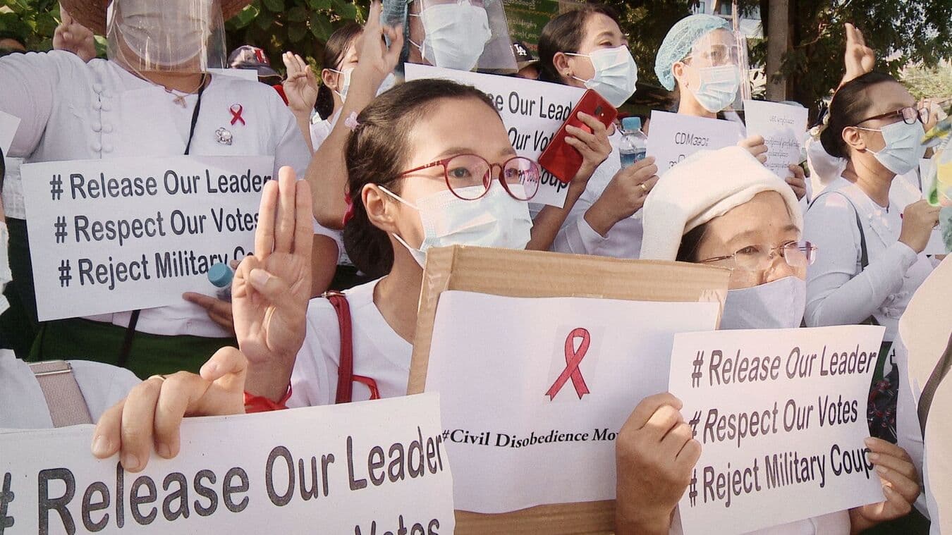 Creative Resistance in Myanmar –  Fundraising Screening