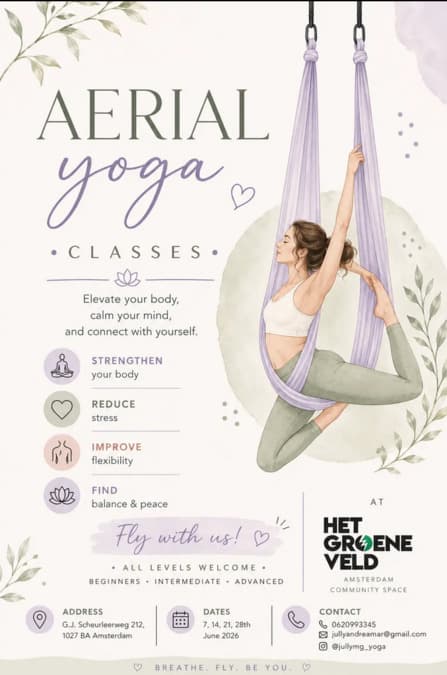 Aerial Yoga Classes -