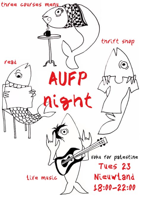 AUFP night - Voku for Palestine