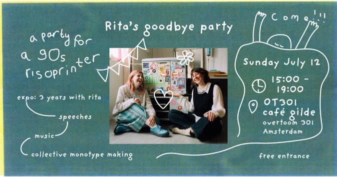 Rita's goodbye party