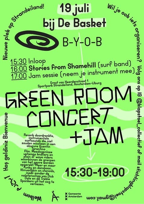 The Green Room (concert+jam)