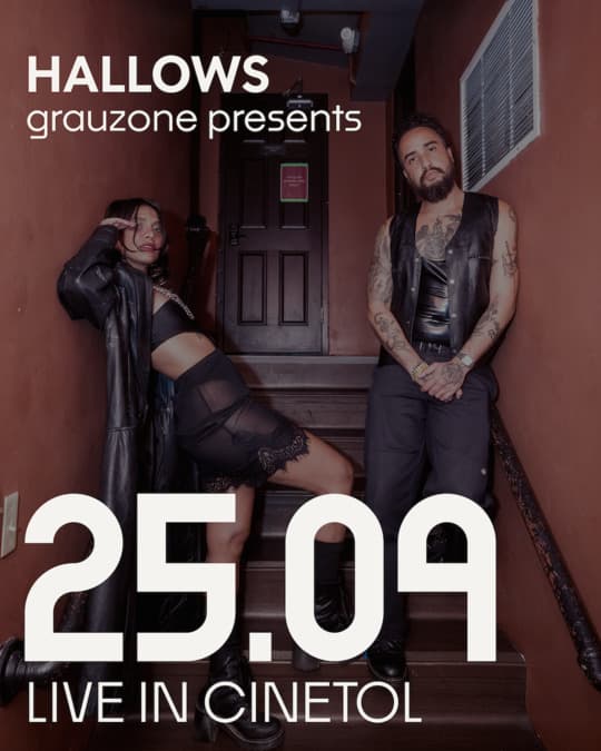 HALLOWS + Orus Boris + Grauzone DJ team