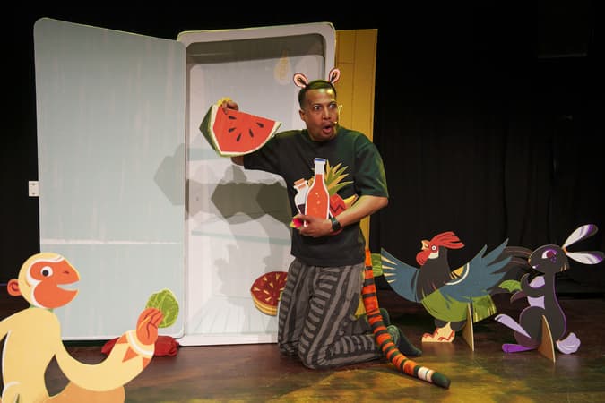 Kinderboekenweek: Anansi de spin viert feest (3+)
