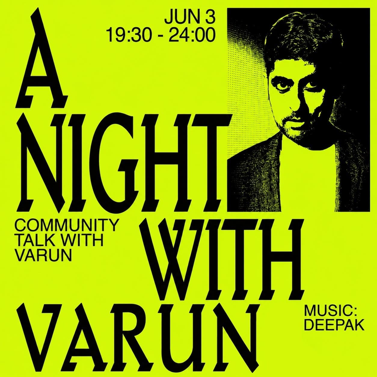 A Night with Varun Grover: Satire & Collective Echoes - ft Deepak @vision2vibes