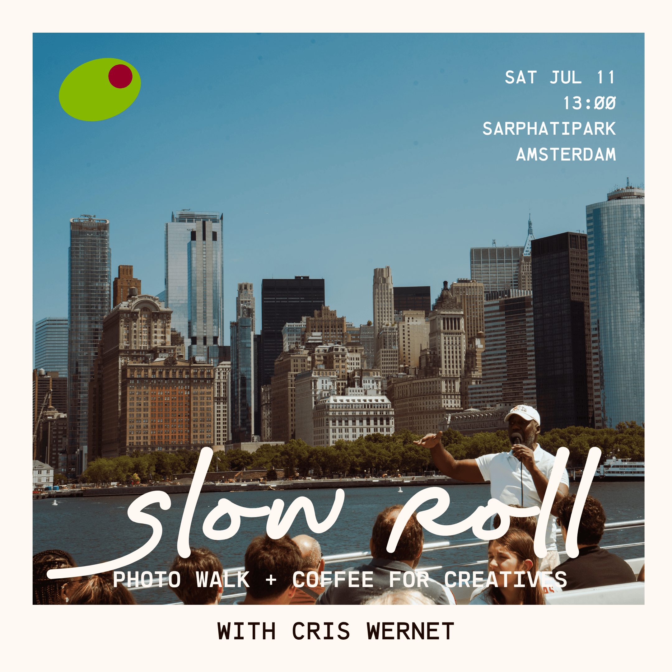 Slow Roll #4: Photo Walk + Coffee for Creatives with Cris Wernet
