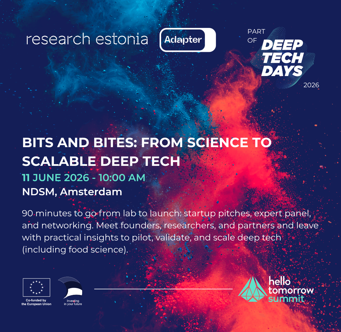 Bits and Bites: From Science to Scalable Deep Tech