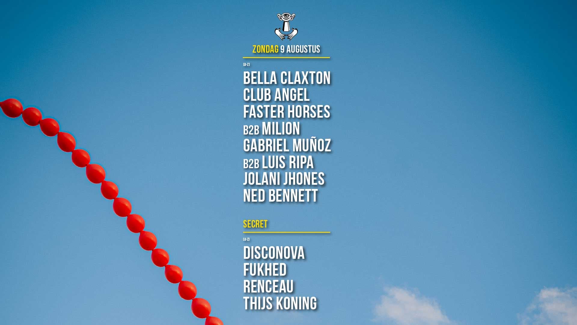 09 AUG - Bella Claxton / Club Angel / Faster Horses B2B Milion