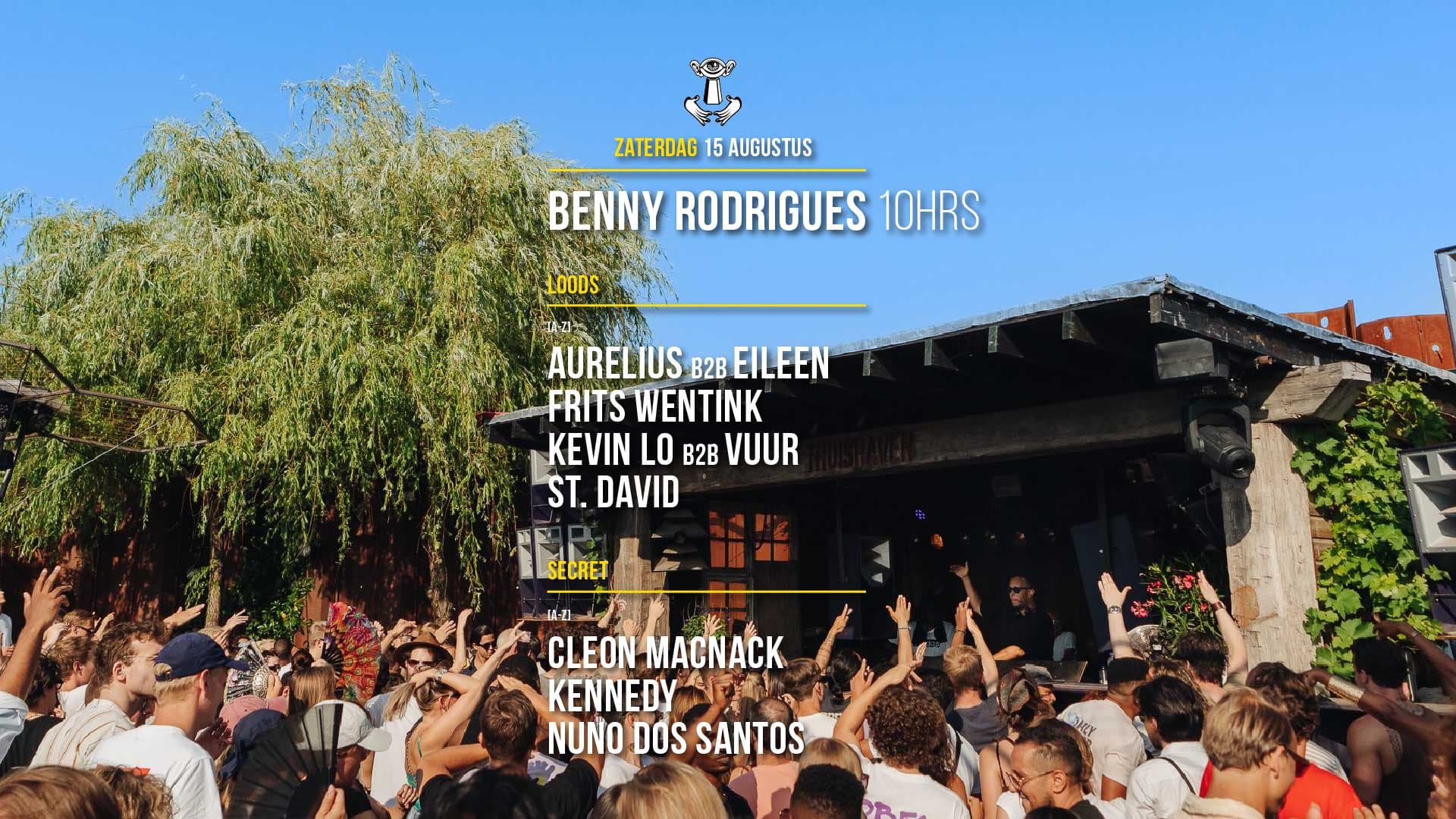 15 AUG - Thuishaven with Benny Rodrigues 10HRS SOLD OUT