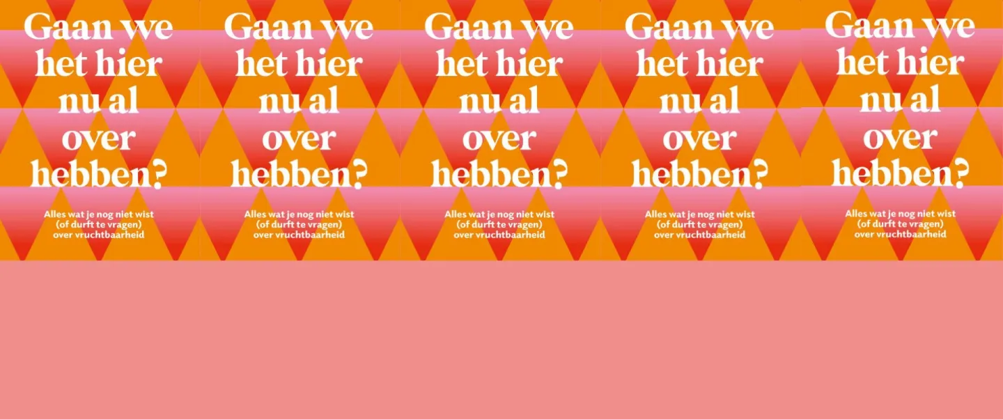 Boekpresentatie: Gaan we het hier nu al over hebben?