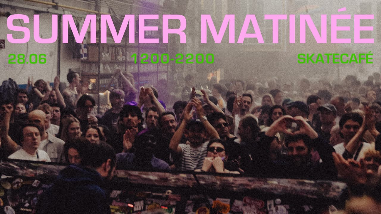 SUNDAY MATINÉE BY BREAKFAST CLUB W/ ENNIO TYSON B2B MIXMASTER KWAN, EVERSINES B2B MARIE K, GIZEM ÖZ, KIA, LORI, MAD PROFESSOR, MAMMO LIVE, MEREL HELDERMAN & NOIZAR B2B KONDUKU