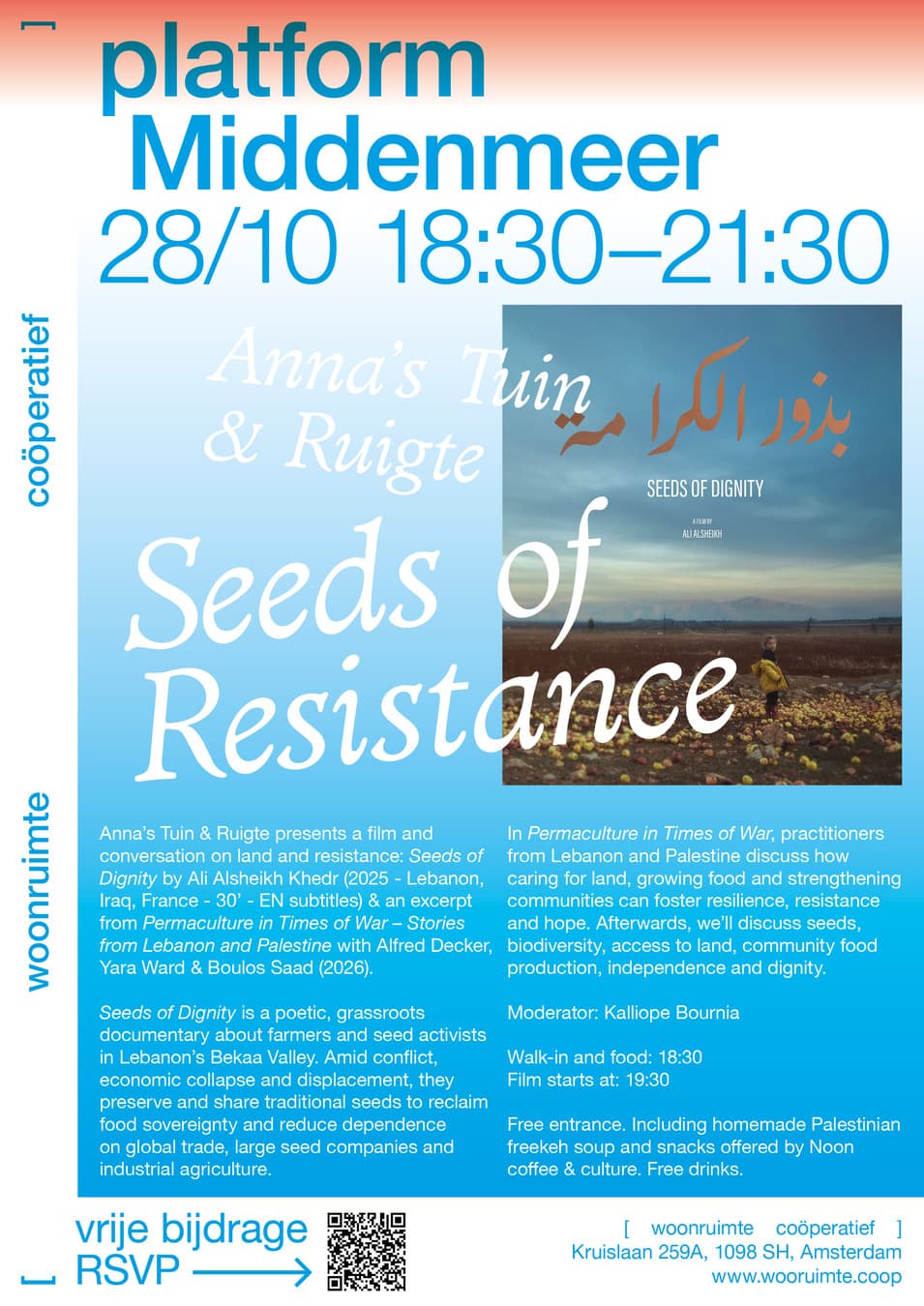 platform Middenmeer: Seeds of Resistance