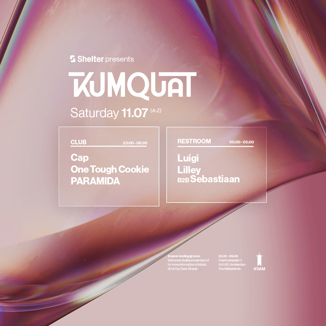 Shelter Presents Kumquat W Cap Paramida One Tough Cookie More